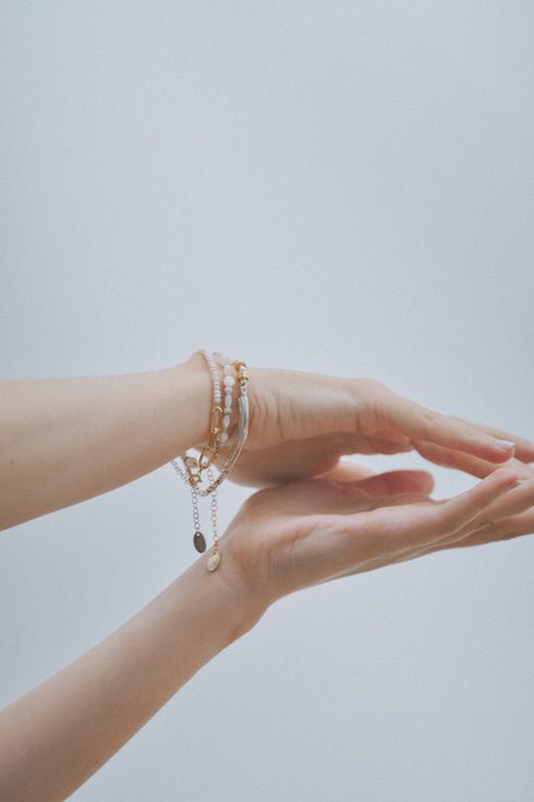 Natural stone chain MIX bracelet